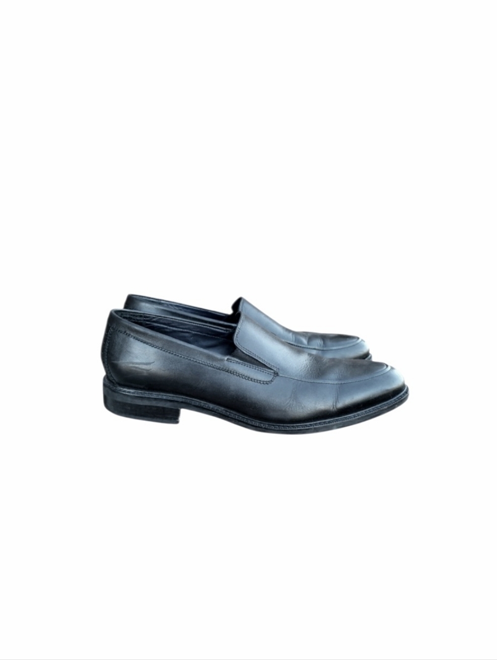 Cole Haan Grand Buckland Black Leather Slip Loafer Shoe Lenox Venetian Men 12 - Picture 2 of 10